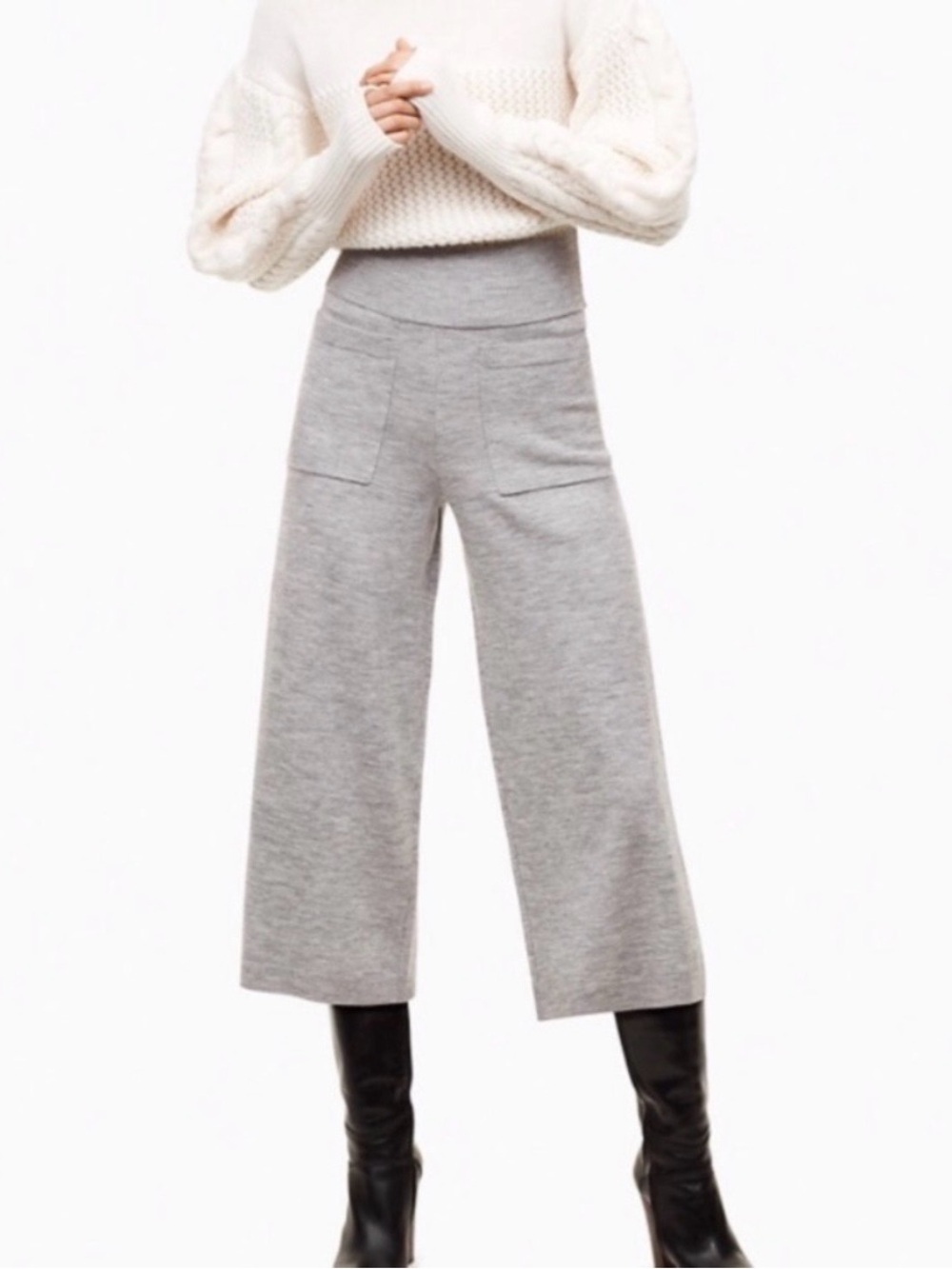 Wilfred sweater pants.  Xs. Gray.